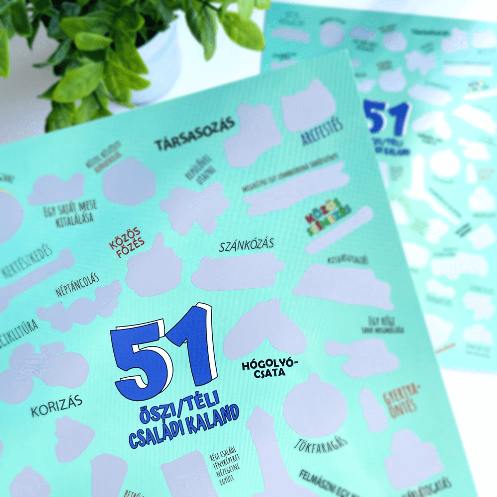 51 őszi/téli kaland – Kaparós élmény plakát