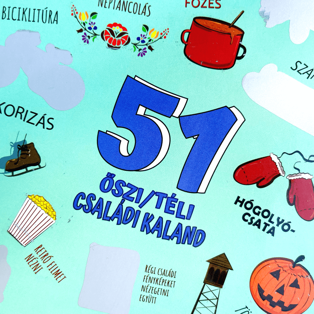 51 őszi/téli kaland – Kaparós élmény plakát