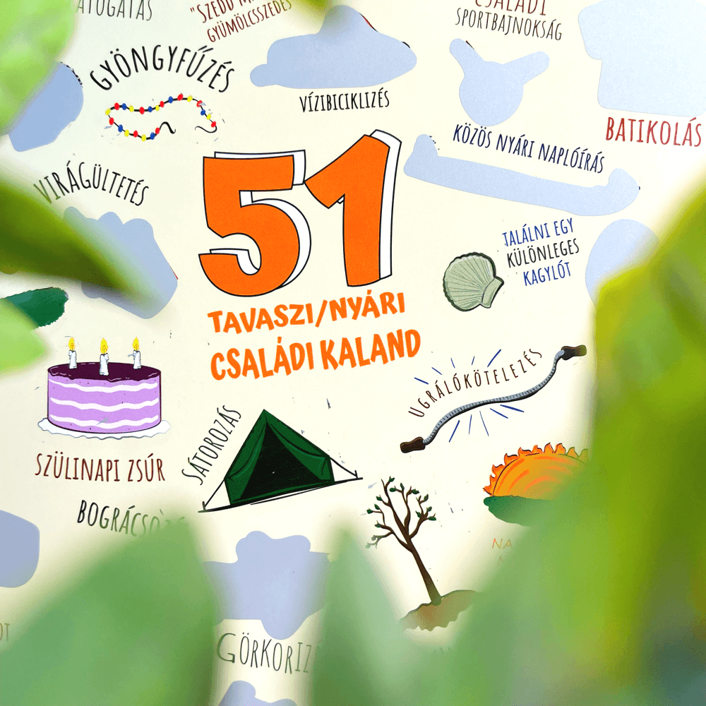 51 tavaszi/nyári kaland – Kaparós élmény plakát