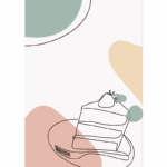 A5 Borító - Egyvonalas torta