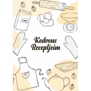 A5 Borító – Kedvenc receptjeim