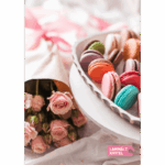 A5 Borító - Macaron rózsa