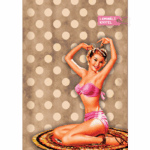 A5 Borító  – Pin up girl