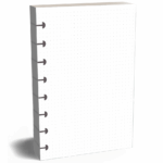 A5 korongos füzet belső lapok bullet journal családinaptár