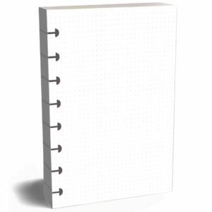 A5 korongos füzet belső lapok bullet journal családinaptár
