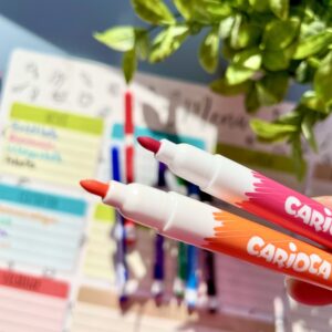 Carioca 8 db-os táblafilc szett – 8 szín