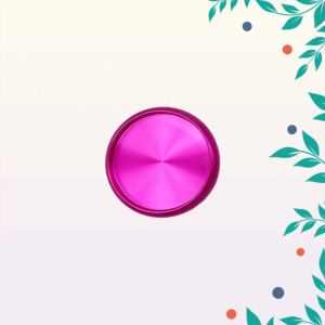 Alumínium korong – 24 mm – pink