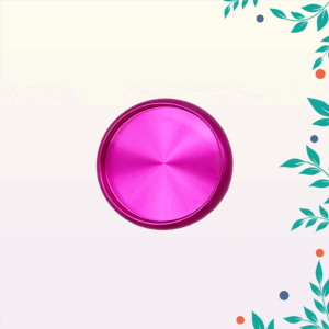 Alumínium korong – 27 mm – pink