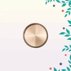 Alumínium korong – 24 mm – rosegold