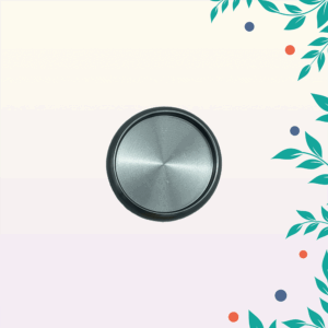 Alumínium korong – 24 mm – szürke