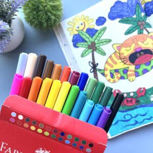 Filctoll készlet 24 db-os Faber Castell