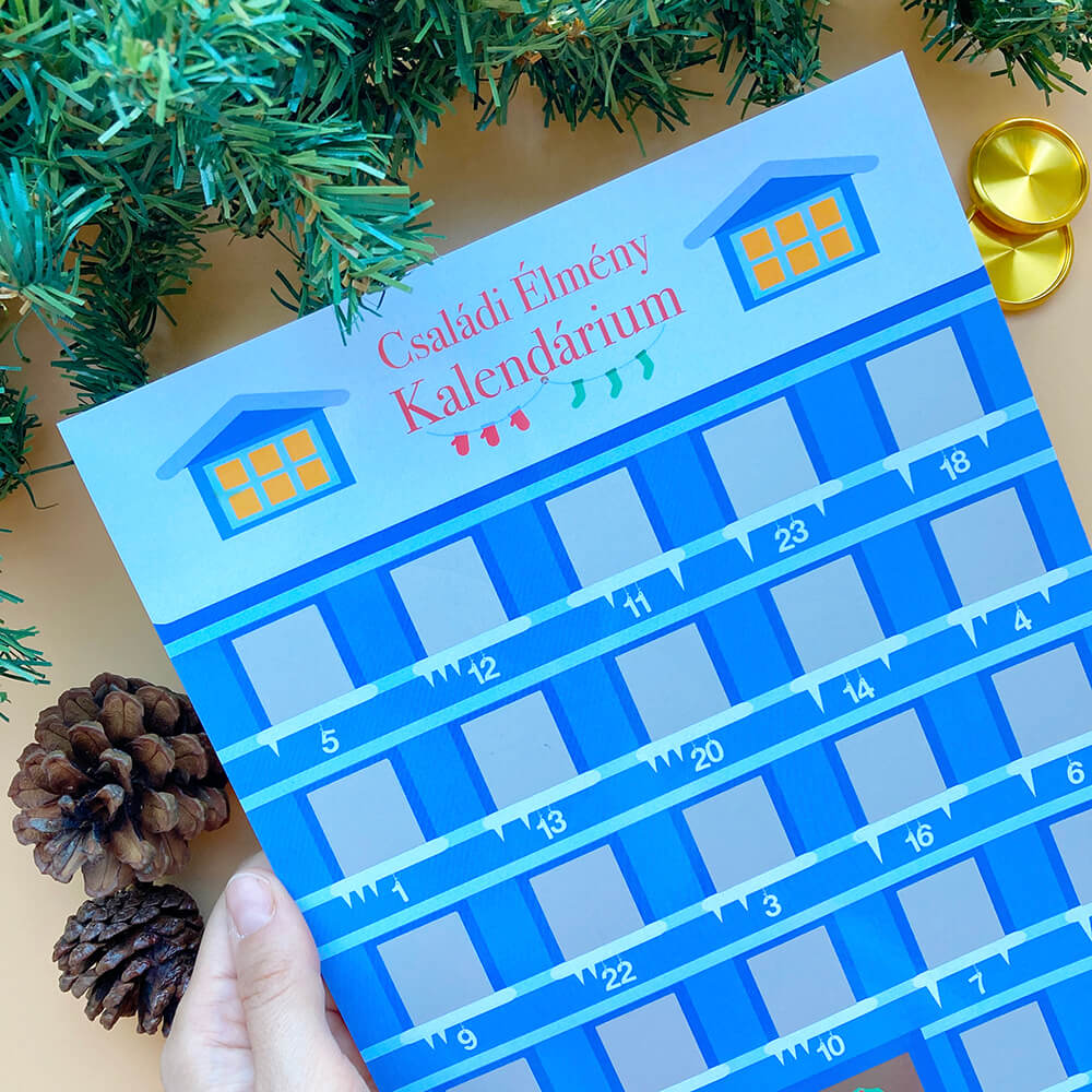 Kaparós Plakát – Adventi Kalendárium - családi kalendárium