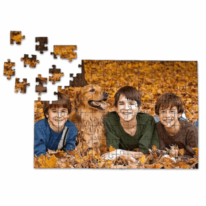 Egyedi puzzle Családinaptár