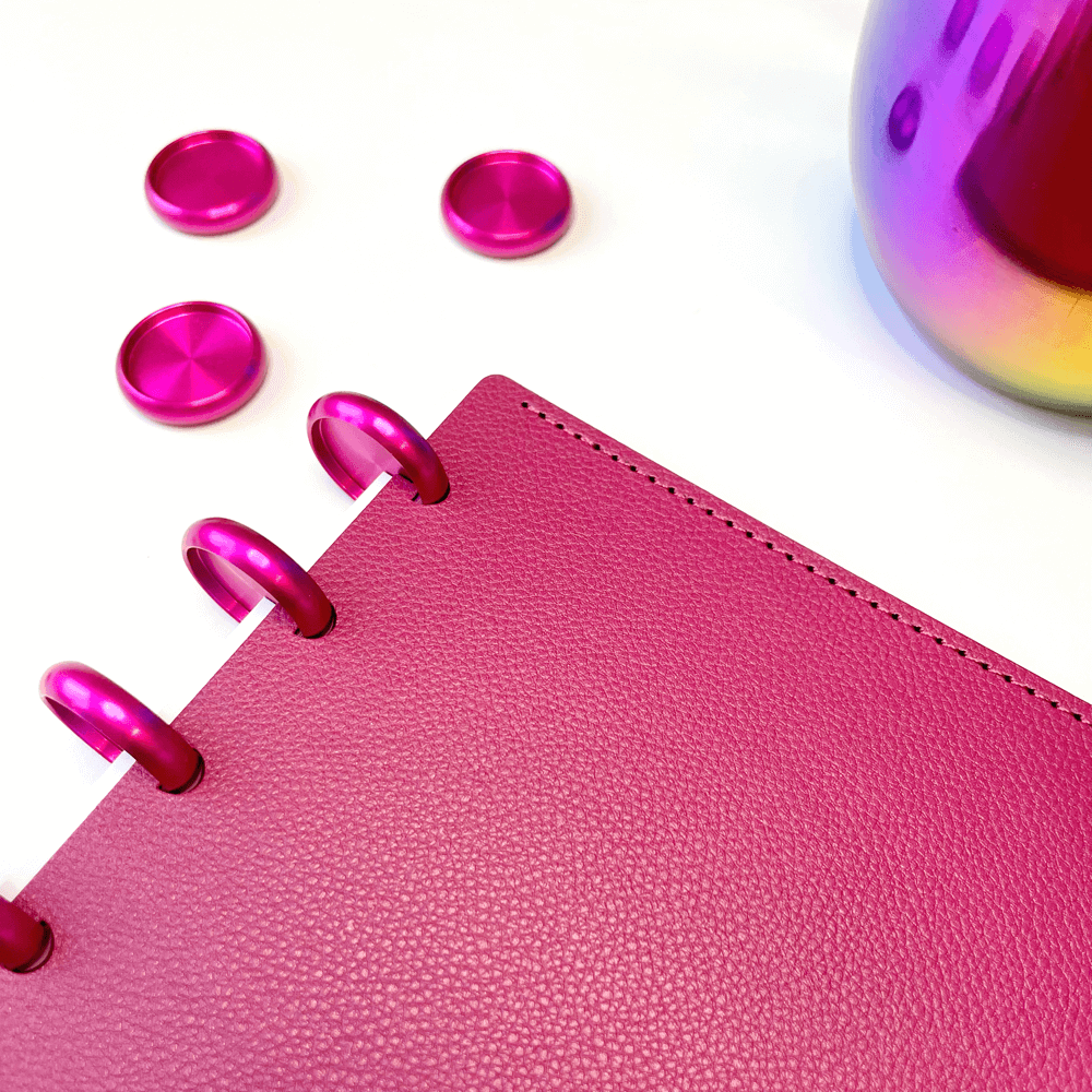 Magenta műbőr borító – A5 4 Magenta műbőr borító A5