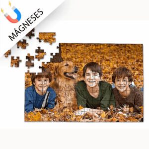Egyedi mágneses puzzle Családinaptár