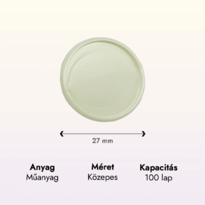 gyöngyház műanyag közepes korong adatok lapraforgó korongos füzet családinaptár