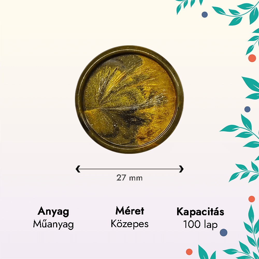 Bronz márvány színű korong – 1 db – közepes méretben 2 rez marvany korong kozepes termekkep meretekkel masolat 2