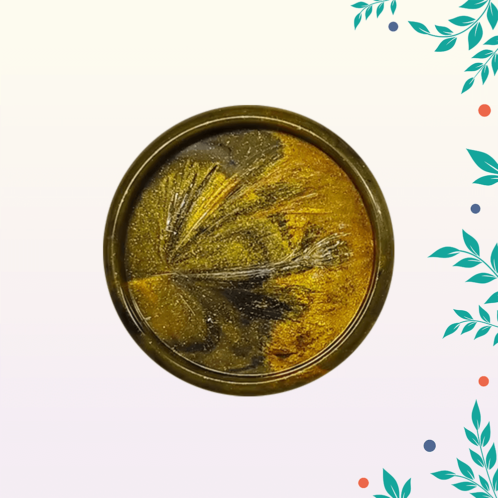 Bronz márvány színű korong – 1 db – nagy méretben 1 Bronz márvány színű nagy korong